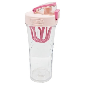 THERMOS 膳魔師 搖搖杯 改性PCT材質不含雙酚A 耐熱耐冷-20°C至90°C 上蓋安全扣環設計  玫瑰粉色  710ml  1個