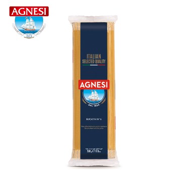 Agnesi 義大利直條通心麵(500g/包)
