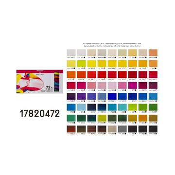 *需預訂 Royal Talens AMSTERDAM 壓克力20ML套組-一般色系(72色)17820473