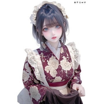 【9 月新作】07-144-0417 人物貼紙 幻想復古浪漫喫茶