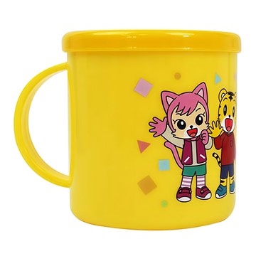 Dung Jin 附蓋大水杯  巧虎 黃色  330ml  1個