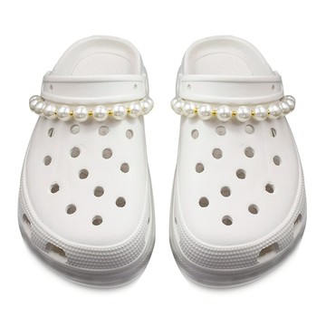 Cross洞洞鞋DIY配飾同款鏈條搭配鞋花鞋鉆飾