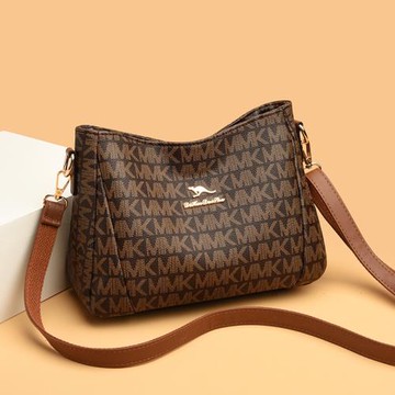 帝豪袋鼠復古斜挎包2025新款女包休閑百搭媽媽單肩包大容量手提包