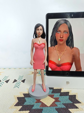 客制化人物公仔 人偶 3D人像畫 似顏繪 肖像 定制 生日 紀念 禮物