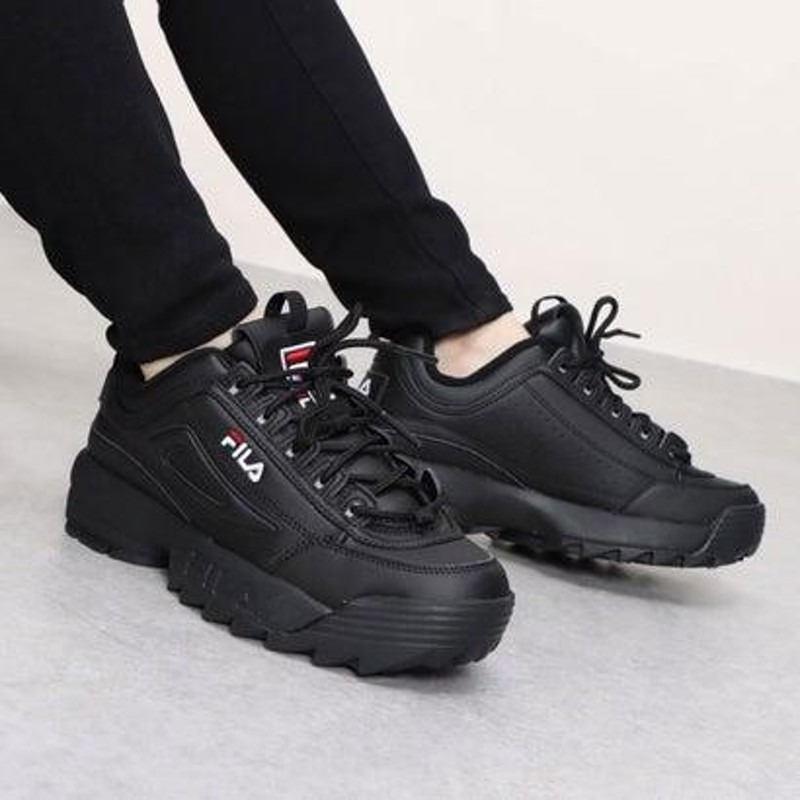 フィラ FILA 厚底スニーカー DISRUPTOR 2 / ディスラプター 2 （BLK02