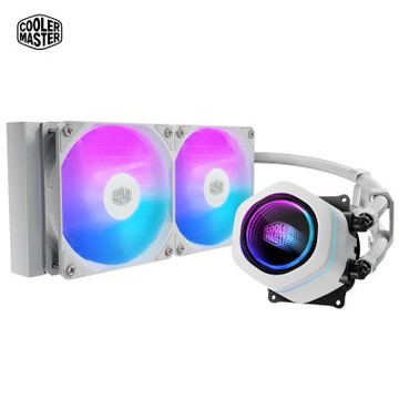 Cooler Master MasterLiquid CORE NEX 240 ARGB 水冷 白色