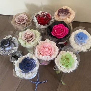 免運🥇永生花口袋迷你小花束 玫瑰見麵生日禮物 女生送女朋友閨蜜男友畢業花束 mini小清新玫瑰乾花 精緻伴手品 畢業花束