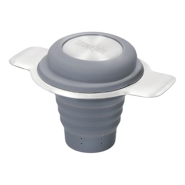 La Cafetiere 英國 附蓋可折疊雙柄矽膠濾茶器  / 濾茶網 過濾茶葉 茶具  可機洗 洗碗機可洗