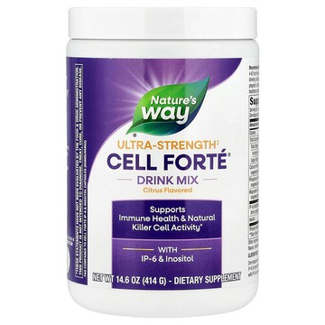 Nature's Way, Cell Forté® 混合飲品，含 IP-6 和肌醇，特強型，柑橘味，14.6 盎司（414 克）