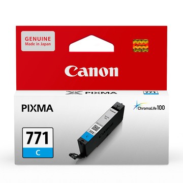 Canon CLI-771C 原廠藍色墨水匣適用型號TS5070TS8070MG5770MG7770