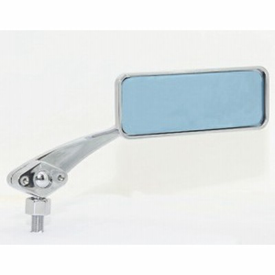 TANAX ナポレオン ボールジョイントミラー(角) メッキ ブルー鏡 10mm 左右共通　AMB-101-10