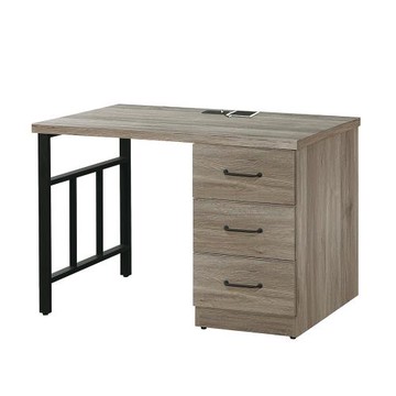 【唯熙傢俱】艾妲古橡木4尺書桌