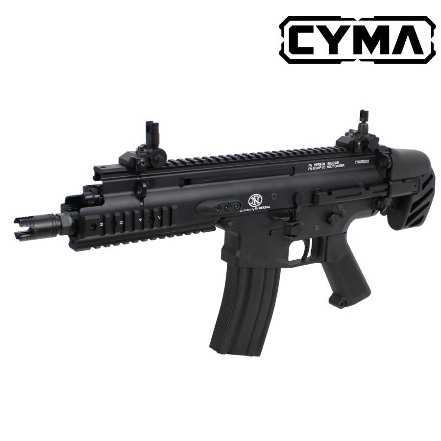 CYMA CYBERGUN SCAR-SC フルメタルETU電動ガン BK CM063B