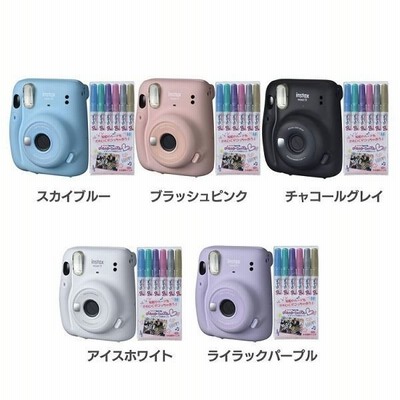 チェキカメラinsmini11 フォトペンメタリック 富士フイルム D 通販 Lineポイント最大get Lineショッピング