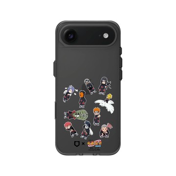 iPhone Air Clear (相機按鈕) 酷墨灰 - 火影忍者 Naruto - 貼紙系列-曉