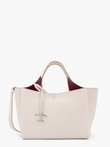 Leather handbag with t timeless detail - TOD'S - gender_Woman