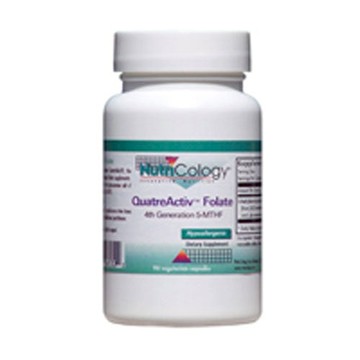 QuatreActiv Folate 90 vcaps by Nutricology/ Allergy Research Group