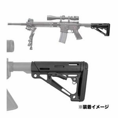 オリジナル HOGUE バットストック M4/AR-15用 ラバーコーティング仕様 MIL トイガン