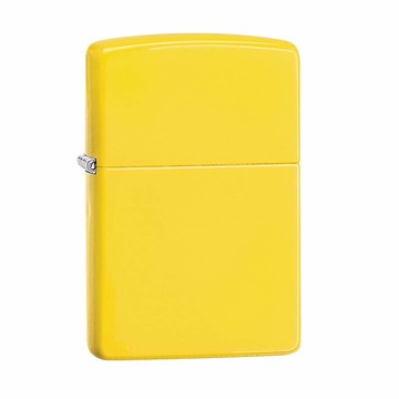檸檬黃防風打火機 24839