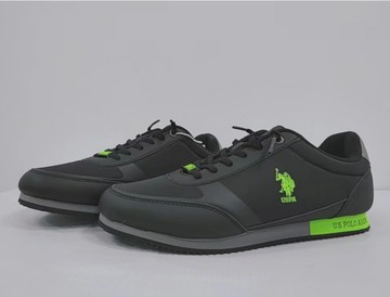 U.S. POLO ASSN.  男性運動鞋時尚舒適男士休閒板鞋【聚物優品】
