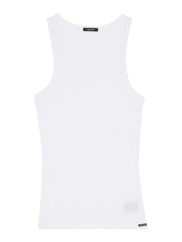 tom ford tank top with logo