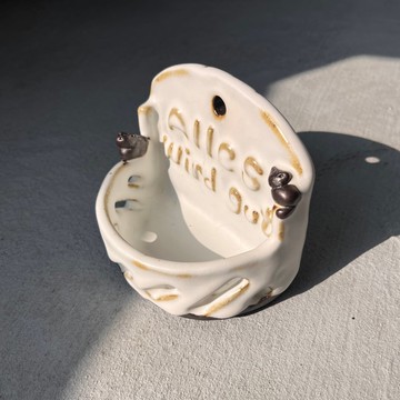 一切都會好好的 / 貓貓燭台 / 飾品台 / 陶