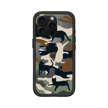 iPhone 16 Pro Mod NX 黑 - Camouflage / 迷彩 - 喵迷彩-黑