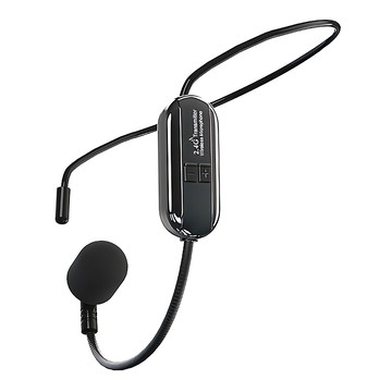 ANTIAN 2.4G無線頭戴式麥克風 黑色 DSP降噪 Lightning/Type-C雙接口  XT-23