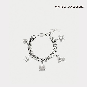 【MARC JACOBS】【快速出貨】 鋯石迷你吊飾手鍊