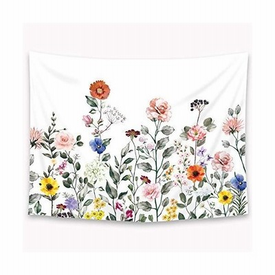 Riyidecor カラフルな花柄タペストリー 花 春の花 60x80インチ ブロッサムプラント ガール 素朴なナチュラルブライトピンク カントリー風 通販 Lineポイント最大0 5 Get Lineショッピング