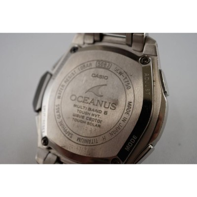 CASIO OCEANUS OCW-T750 メンズ 腕時計 USED美品 オシアナス チタン