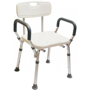 (公司貨附發票)杏華洗澡椅-靠背/扶手 皆可拆9026(免運費配送)