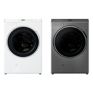 領券獨家最高9折 【Panasonic】19公斤智能聯網系列 變頻溫水滾筒洗衣機(NA-V190RDH)(冰鑽白/炫亮銀)