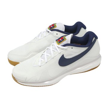 Nike 網球鞋 Zoom Vapor Pro HC 男鞋 白 藍 膠底 氣墊 緩震 硬地 CZ0220-133