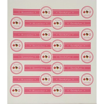 【嚴選SHOP】多款A4長條貼紙 封口貼紙 黏口貼 禮品貼 卡片 裝飾 包裝貼紙 甜點 袋 禮物貼 烘焙貼紙【A033】