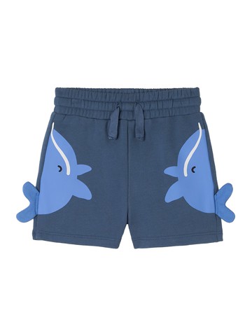 stella mccartney "whale" bermuda shorts