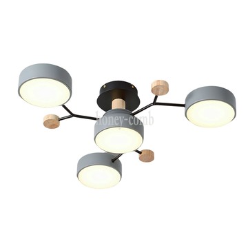 北歐風LED60W半吸頂燈(BL50084)