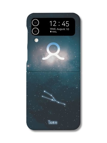 Taurus Zodiac Galaxy Z Flip 3/4 Hard Case