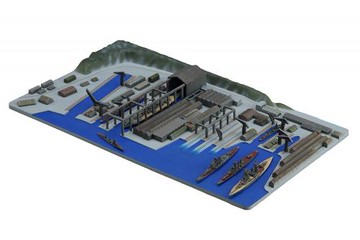 Fujimi 1/3000 naval port 3 Wu naval port
