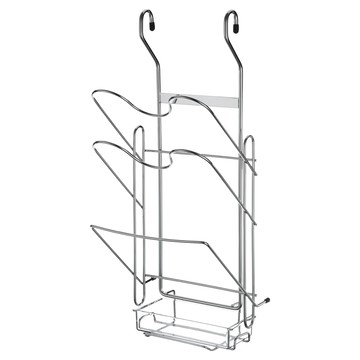 HomeMax 不鏽鋼掛鉤式三層鍋蓋架 #304不鏽鋼 18x16.3x47cm  銀色  1個