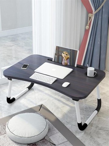 床上小桌子筆記本電腦桌學生學習書桌可折疊簡易