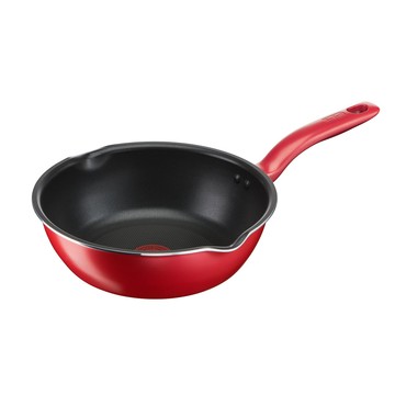Tefal 法國 全新鈦升級-美食家系列24CM多用型不沾深平底鍋(電磁爐適用)