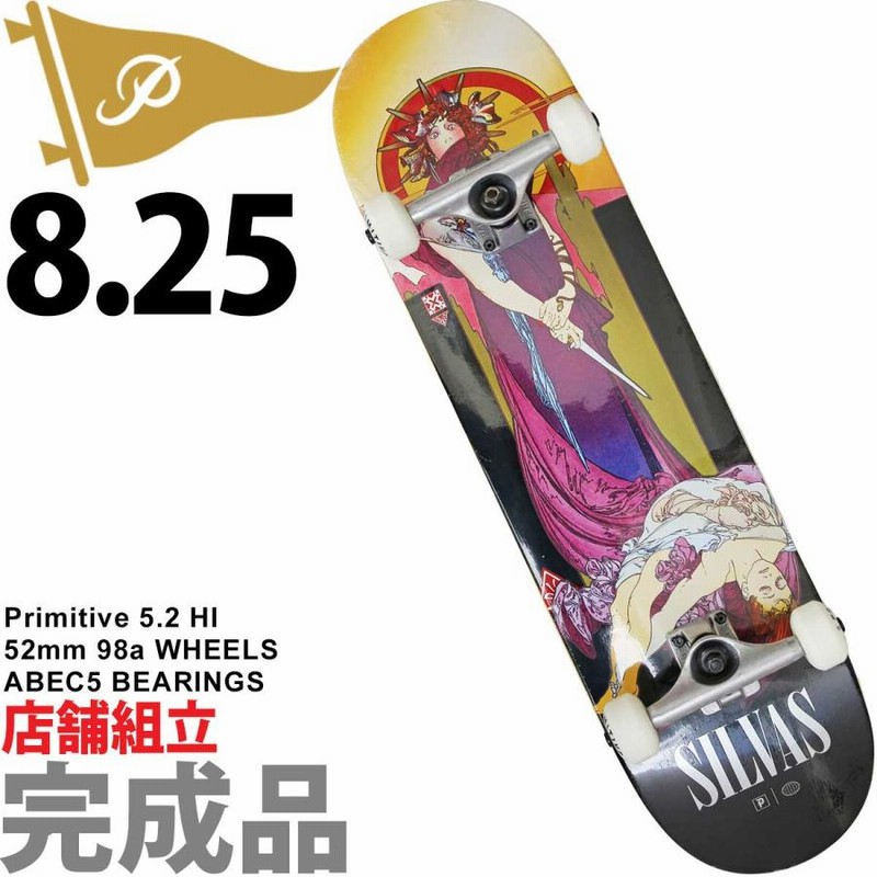 プリミティブ 8.25インチ スケボー コンプリート 完成品 Primitive 