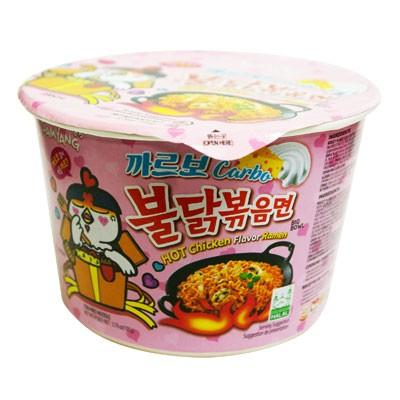 『三養』カルボナーラブルダック炒めカップ麺(80g×1個)  サムヤン 韓国ラーメン カップ麺 インスタントラーメン