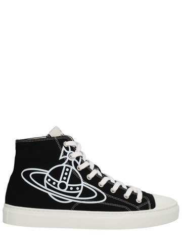 vivienne westwood "high top plimsoll" sneaker