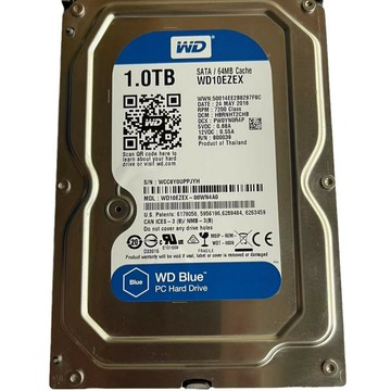 WD西數1TB3.5寸機械硬盤藍盤7200轉單碟監控【北歐家居生活】