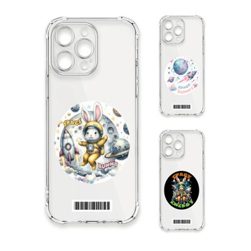 Pixel 10/10 Pro/10a 系列殼 TRON Google Pixel 10/10 Pro 登上月球的太空兔兔 四角防摔載具殼 軟殼 手機殼