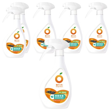 Orange House 橘子工坊 天然廚房爐具專用清潔劑 兩用噴槍頭  480ml  6瓶