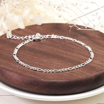 純銀可刻字 閃耀費加洛手鍊 女生手鍊 訂製禮物