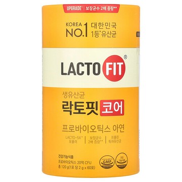 Lactofit, 益生菌，核心，60 條，每條 2 克